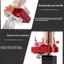 Bộ vòi phun AD5M cho Adventurer 5M Hotend Nâng cấp Khối sưởi gốm Hotend, 4 chiếc thép cứng 0,4mm Nosed