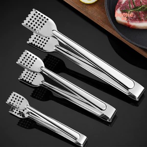 Kẹp gắp thức ăn bằng thép không gỉ 410, kẹp thịt nướng, kẹp bánh mì, kẹp phục vụ, kẹp nhà bếp, kẹp làm bánh, chịu nhiệt.
