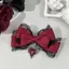 AqToCna Gothic Gothic Gothic Phong Cách Gothic Tóc Ruy Băng Nơ Kẹp Tóc Thời Trang Cho Bé Gái Mũ Đội Đầu Cao Cấp AqToCna