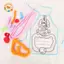 CANAMEK Tạp dề Giải phẫu cơ thể con người nhận thức giáo dục hiểu biết đồ chơi trẻ em CSF