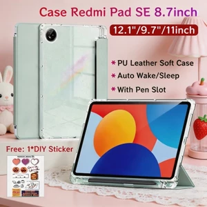 Ốp điện thoại Redmi Pad SE 8.7inch / Redmi Pad 2 9.7inch có khe cắm bút Vỏ bảo vệ từ tính Xiaomi Redmi Pad 2 Pro có Ốp điện thoại trong suốt Redmi Pad 2 11inch