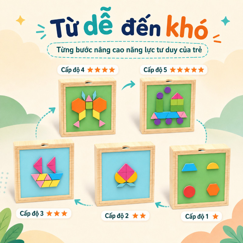 【SKISOPGO】Đồ Chơi Xếp Hình Nam Châm Tangram,Cho Bé,Đồ Chơi Miếng Ghép Hình Học Sáng Tạo,Bộ Đồ Chơi 180/250