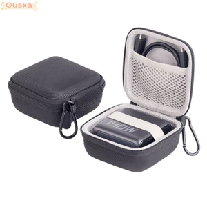 Hộp đựng bộ sạc OUSXA, Túi đựng bộ sạc màu đen cứng, Bộ sạc màn hình kỹ thuật số thông minh EVA di động để lưu trữ bộ sạc Anker 140W