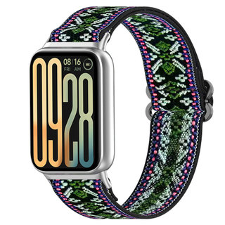 Dây Đeo Đồng Hồ Nylon Cho Redmi Watch 6 5 4 Thể Thao Co Giãn Thay Thế Vòng Tay Dây Đeo Cổ Tay Corre Dây Đeo Cho Xiaomi Mi Band 8 9 10 pro Band