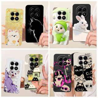 Vỏ Cho Xiaomi Redmi Note 15 5G Vỏ Thỏ Dễ Thương Hoạt Hình Mềm Silicon Lỏng Chống Sốc Ốp Lưng Cho Xiaomi Redmi Note 15 Pro +