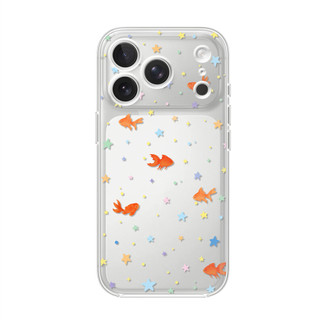 Ốp điện thoại Star & Fish đầy màu sắc cho iPhone 17Air / 16 / 15PLUS / 14 / 13pro Max / 12 / 11 / 7 / 8 Vỏ bảo vệ TPU silicon trong suốt mềm