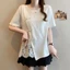 Áo thun ngắn tay cổ tròn dáng rộng thời trang mới mùa hè dành cho nữ