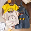 Quần áo sơ sinh VN, Bộ đồ bé gái, Áo thun động vật hoạt hình ngắn tay, Quần yếm Denim, Bộ đồ 2 mảnh, Quần áo thường ngày cho trẻ em, Hàng mới về
