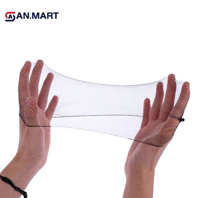 AN.MART 50 Chiếc Lưới Tóc Bla Co Giãn Gói Tóc Vô Hình Hairnet Lưới Bun Tóc 30 / 50 / 60CM Phụ Kiện Tóc VN