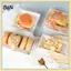 Hộp bánh Sandwich hình chữ nhật B & N Hộp đựng bánh và bánh ngọt 50 miếng mỗi Pa.