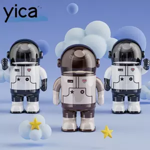 Thùng rác YICA, Hộp đựng rác lật dung tích lớn, Hình dạng thùng tròn kiểu dáng có nắp đậy Thùng rác phi hành gia chống mùi có thể sử dụng tại nhà
