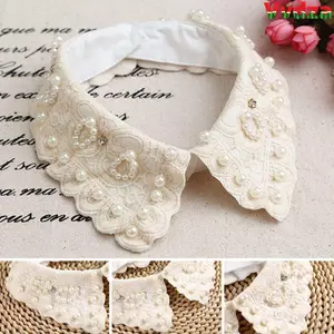 Áo sơ mi VVDZA Cổ giả, Ve áo cổ điển cổ điển, Áo sơ mi nữ có thể tháo rời cổ giả