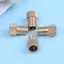 AN.MART 4 Cái / bộ Chuyển Đổi Van Chuyển Đổi Xe Đạp Đường Bộ Ống Bơm Xe Đạp 1.5Cm VN