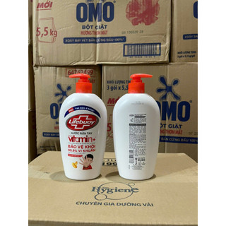 Nước Rửa Tay Lifebuoy Bảo Vệ Vượt Trội 450g