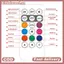 Littleloves1 Đèn LED máy bay RGB từ xa nhỏ gọn được thiết kế cho cuộc phiêu lưu xe máy VN