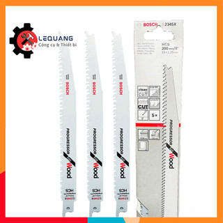 Lưỡi cưa kiếm cắt gỗ 200x19x1.25mm S2345X Bosch 2608654404