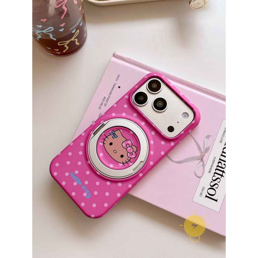 Phone Case For iPhone 17 Pro Max 16 15 with Griptok TPU Leopard Print Leopard Polka Dot Kitty Aesthetic Korean Cute