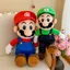 Super Mario Brothers Mario Doll Đồ chơi sang trọng Búp bê Louis Phong cách cổ điển Quà tặng sinh nhật cho bé trai 260604