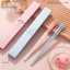 Đũa Gốm Kuromi Hộ Gia Đình Một Người Một Đũa Chuyên Dụng Chống Trơn Trượt Chống Sữa Đũa Trẻ Em OSOP