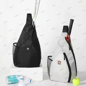 Túi đựng bóng thể thao PYCOU, Túi cầu lông chống nước dung tích lớn, Túi Tennis đa chức năng bền bỉ Ba lô đeo vai đơn