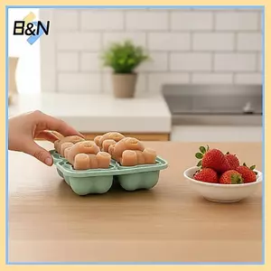 B & N Gấu Ice Cube Khay 1 Khuôn Silicon Cho DIY Cà Phê Trà Sữa Nhà Bếp Dễ Dàng Sử Dụng Hình Dạng Dễ Thương Mùa Hè Vui Vẻ.