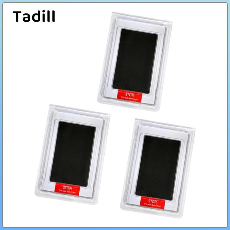 Tadill Clean Touch Ink Pad Mess Free Baby Hand Footprint Maker Paw Print Stamp Kit có thẻ cho quà tặng bộ nhớ DIY