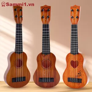ZK Kids 26 / 35cm 4 Dây Đàn Guitar Đồ Chơi Âm Nhạc Giáo Dục Có Mái Chèo VN