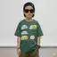 Áo thun bé trai in hình cute, thời trang, thấm hút mồ hôi, mềm mại, size 90-150, cho bé từ 2-12 tuổi