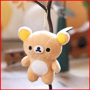 SY Rilakkuma Plushie Hoạt Hình Dễ Thương Anime Sang Trọng Cotton Túi Búp Bê Quyến Rũ