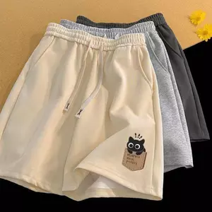 Quần short thể thao dáng rộng thông thường Quần năm điểm phù hợp Quần thể thao nữ