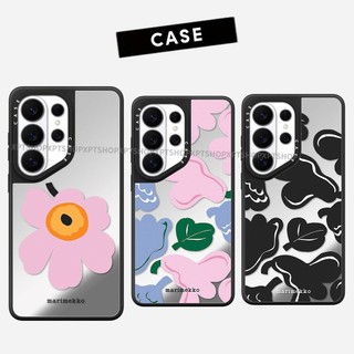 Ốp lưng Phone Case cứng gương hoa hồng từ tính cho Samsung Galaxy S26 25 24 23 UItra S26 25 24 23 Plus Vỏ bảo vệ chống sốc