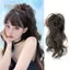 PNPIA- Tổng Hợp Móng Vuốt Kẹp Đuôi Ngựa Phần Mở Rộng Tóc Ngắn Xoăn Tự Nhiên Đuôi Giả Tóc Cho Nữ Đuôi Ngựa Hairp