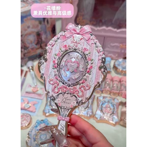 FLOWER KNOWS – Gương BST BUNNY GARDEN GƯƠNG CẦM TAY CÔNG CHÚA THỎ HOA HỒNG