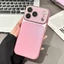 Ốp Điện Thoại Kính Hồng Lấp Lánh Cho iPhone 17 Pro Max 16 15 14 Vỏ Bảo Vệ Chống Sốc