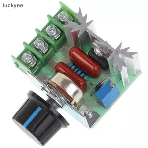 Luckyew 1 Cái 50-220V 2000W Bộ Điều Khiển Tốc Độ Dimmers SCR Bộ Điều Chỉnh Điện Áp Nhiệt Dụng Cụ TQ