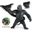 Trẻ em Mô phỏng rắn lớn rắn King Kong Mô hình động vật khủng long Orangutan Python Đồ chơi quái vật Đồ trang trí chiều cao 16cm