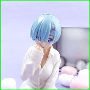 PS1 Re: ZERO - Bắt đầu cuộc sống ở một thế giới khác Rem Anime dễ thương Bishoujo Nhân vật hành động Trang trí máy tính để bàn SP1