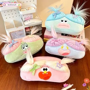 Bút chì BEABOUT, Túi đựng bút sang trọng xấu xí dễ thương, đa chức năng với túi đựng bút chì tóc đuôi ngựa
