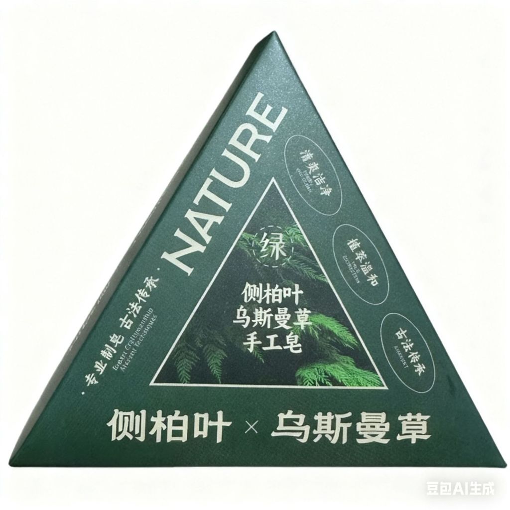 Xà phòng gội đầu thảo dược Tân Cương - 【Cỏ Usman & lá trắc bách】 kiểm soát dầu, làm sạch da đầu, tóc nhẹ mát