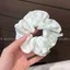 Dễ Thương Tươi Nơ Scrunchy Ren Đuôi Ngựa Tóc Dây Tóc Đầu Dây Cô Gái Ngọt Ngào Phụ Kiện Tóc