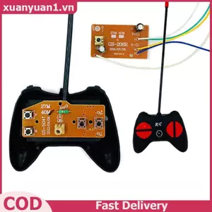 XUAN RC Điều Khiển Từ Xa Mạch 40 MHz Bộ Phát Và Bảng Thu PCB Hệ Thống Vô Tuyến Có Ăng Ten Bộ Xe Tru Đồ Chơi VN