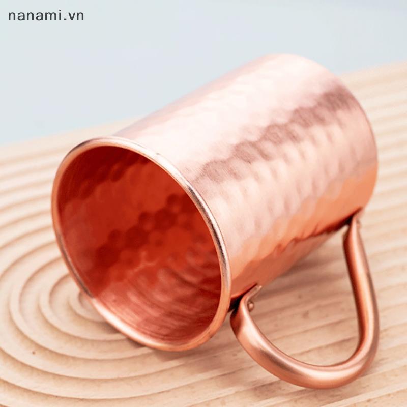 [nanami] Cốc đồng Moscow Mule 500ml, cốc cocktail, bia, cà phê, sữa, inox bền