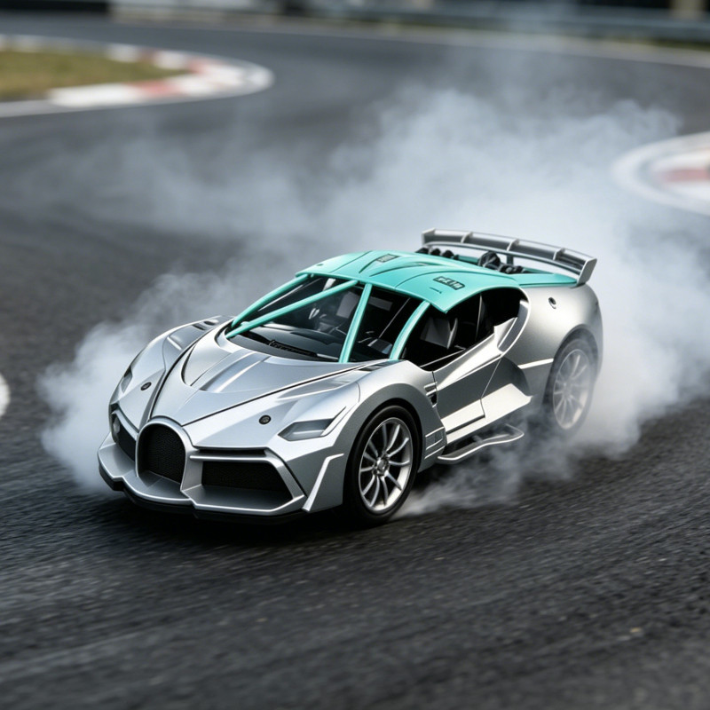 【SKISOPGO】Đồ Chơi Siêu Xe Ô TÔ BUGATTI Điều Khiển Từ Xa RC 2.4G,Dùng Pin Sạc,Chịu Va Đập,Quà Tặng Cho Trẻ Em