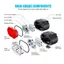 Springevenstar Đèn Xe Đạp Chống Nước Led Phía Trước Phía Sau Đèn LED USB Sạc Đèn Pha Đèn Hậu Bộ Đèn Pin Sáng An Toàn Đèn Đi Xe Đạp Springevenstar