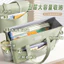 Túi Tote Boyi Velcro Flip Túi Tote Sinh Viên Dung Tích Lớn Lưu Trữ Dữ Liệu Nhiều Lớp Dày a4 Túi Tập Tin