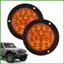 Trailer Bật Đèn Tín Hiệu Chống Nước Dừng Phanh Bật Tín Hiệu Chạy Đuôi Đèn 2 Chiếc Đèn LED Đuôi Bộ Cho Rv wipqsvn