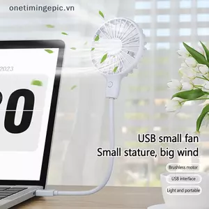 VFZ Mùa Hè Ngoài Trời Và Du Lịch USB Sạc Quạt Cầm Tay Làm Mát Im Lặng Không Dây Mini Chơi Cắm Quạt OTE