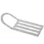 AIHOM 316 Thép không gỉ Lặn Trọng Lượng Đai Giữ Thanh Trượt Với Vòng D BCD Webbing Dây Đeo Giữ Vòng Eo Giữ Giữ Giữ,