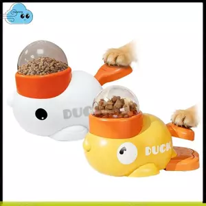 Hộp đựng thức ăn cho mèo, Hộp đựng thức ăn cho chó (2 cái), Đồ chơi tương tác cho chó, Đồ chơi xếp hình cho chó ăn chậm-Tạo và tập thể dục