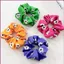 YT4 Lớn In Hình Bóng Đá Scrunchies Đàn Hồi Cao Dây Buộc Tóc Phong Cách Thể Thao Cho Nữ Sử Dụng Hàng Ngày